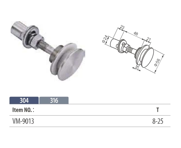 304 HIGH QUALITY STAINLESS STEEL FITTINGS FLAT CAP ROUTEL(图1)